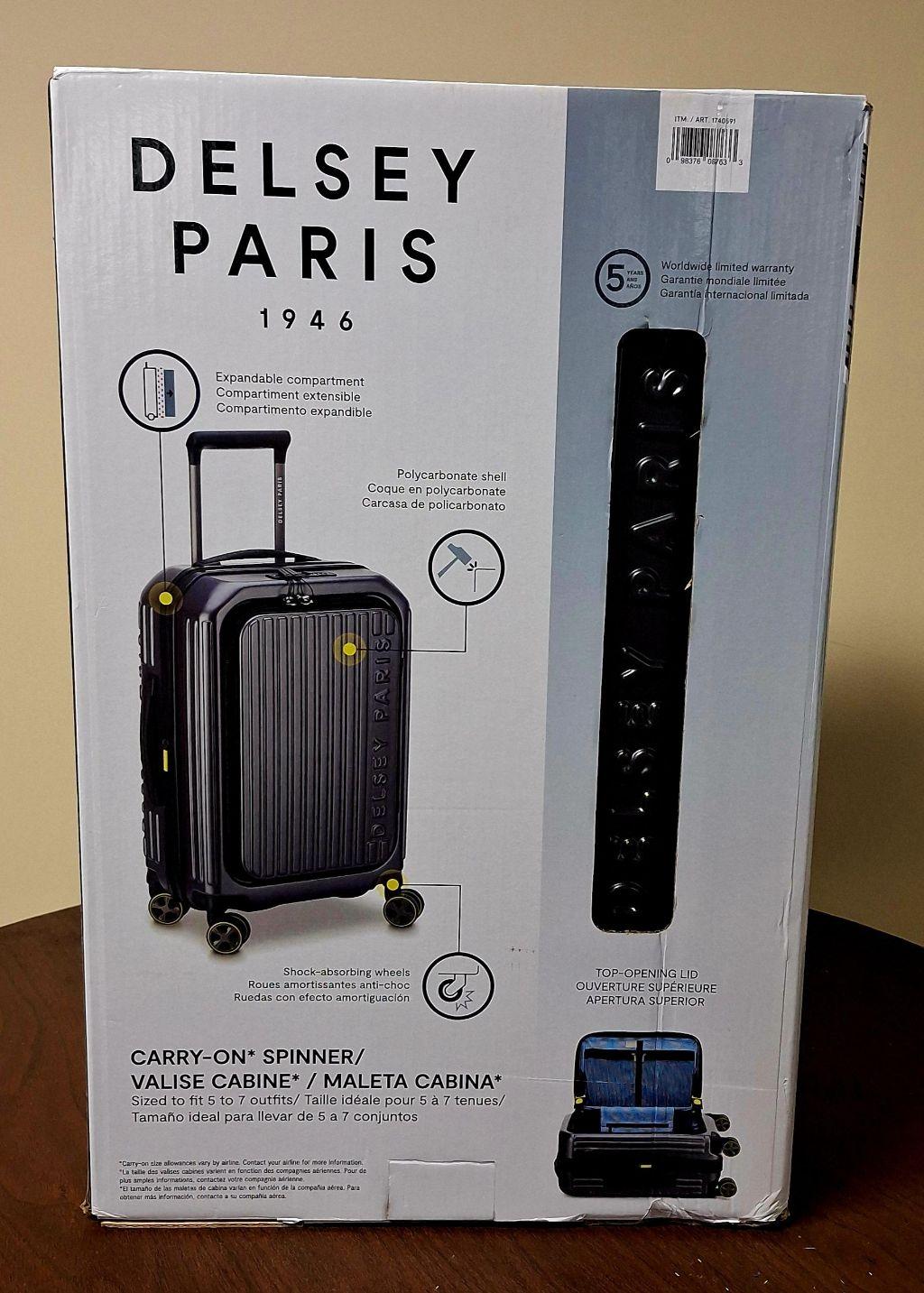 Luggage - Delsey Paris 1946 Carry-on Spinner