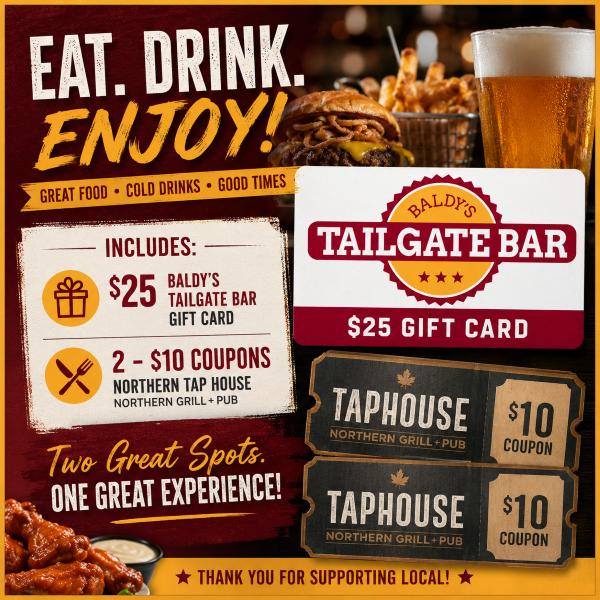 Double the Fun  Baldy's & Northern Tap House Din...