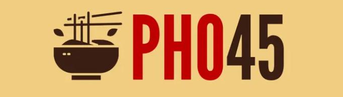 5- $10 Gift Certificates to Pho 45