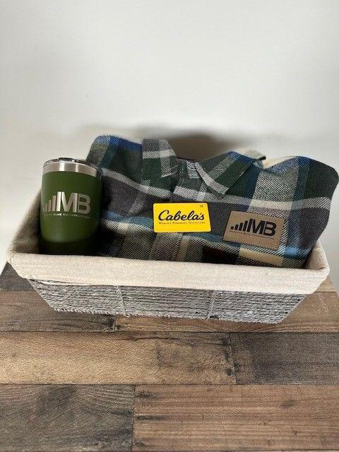 Meridian Blue Gift Basket with Gift Card