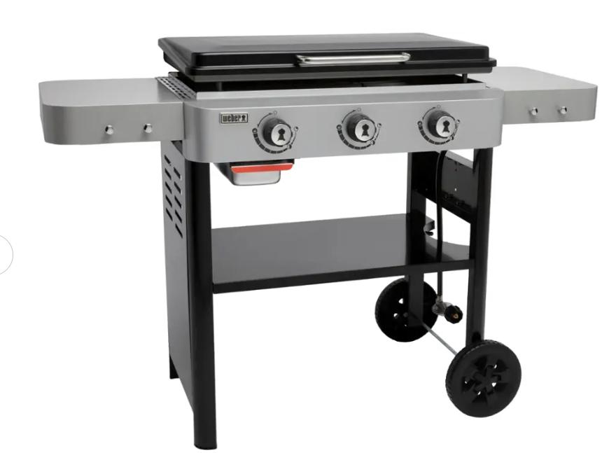 Weber - 28'' Outdoor Gas Griddle (Black)