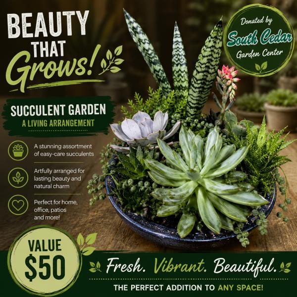 Beauty That Grows – Succulent Garden