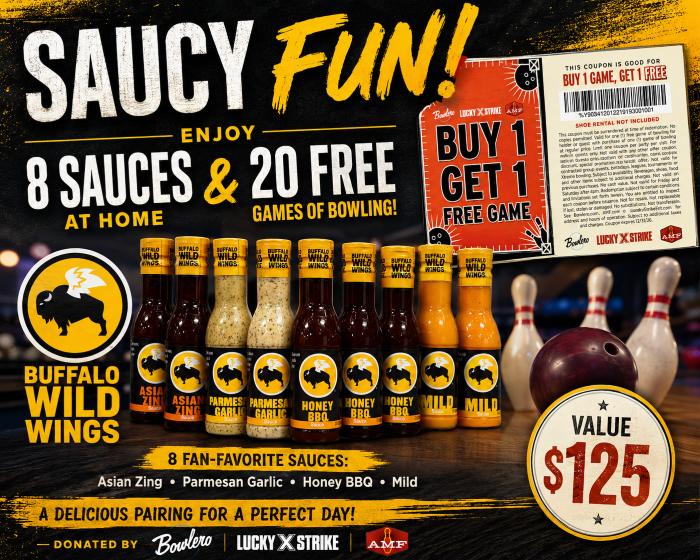 Strikes, Wings & Saucy Things!