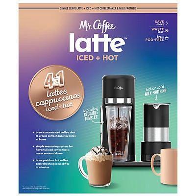 Mr. Coffee 4-in-1 Single-Serve Latte Machine