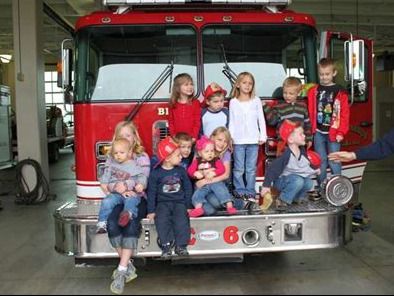 Fire Station Birthday Party