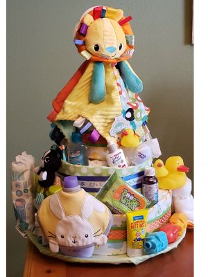 Unisex Baby Diaper Cake