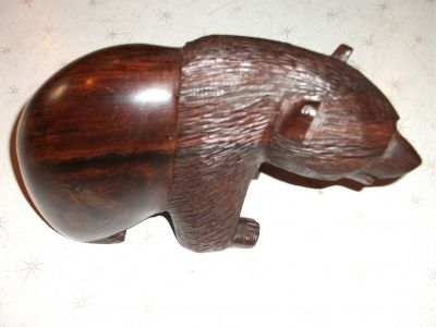 Burl Wood Bear