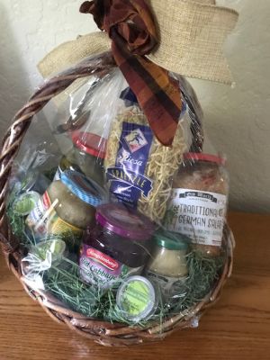 German themed Oktobefest basket