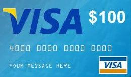 $100 VISA Gift Card
