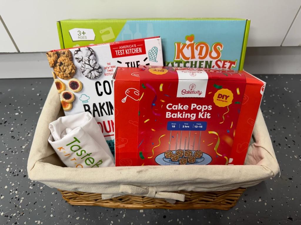 Kids Baking & Cooking Basket