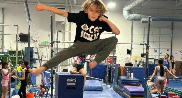 One Month of Gymnastics or Ninja at California Sport...