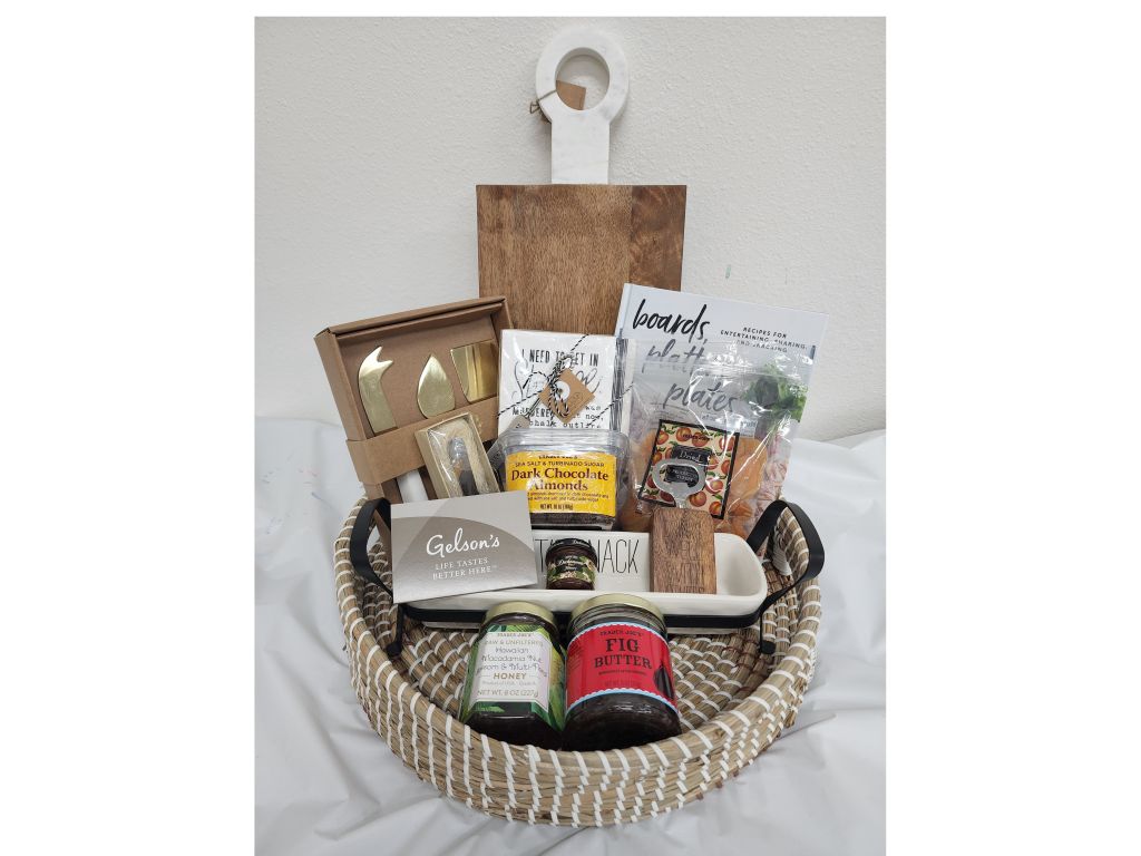 Charcuterie Board Basket + $50 Gelson's Gift Card