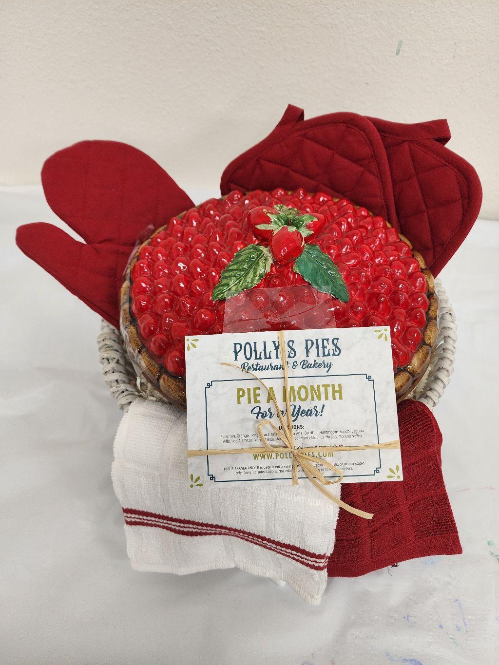 Polly's Pies Basket - Pie a Month for a Year!!