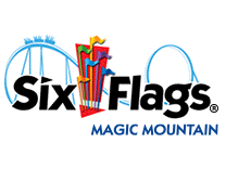 (2) 1 Day tickets to Six Flags Magic Mountain
