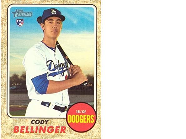Cody Bellinger Autographed Baseball Card