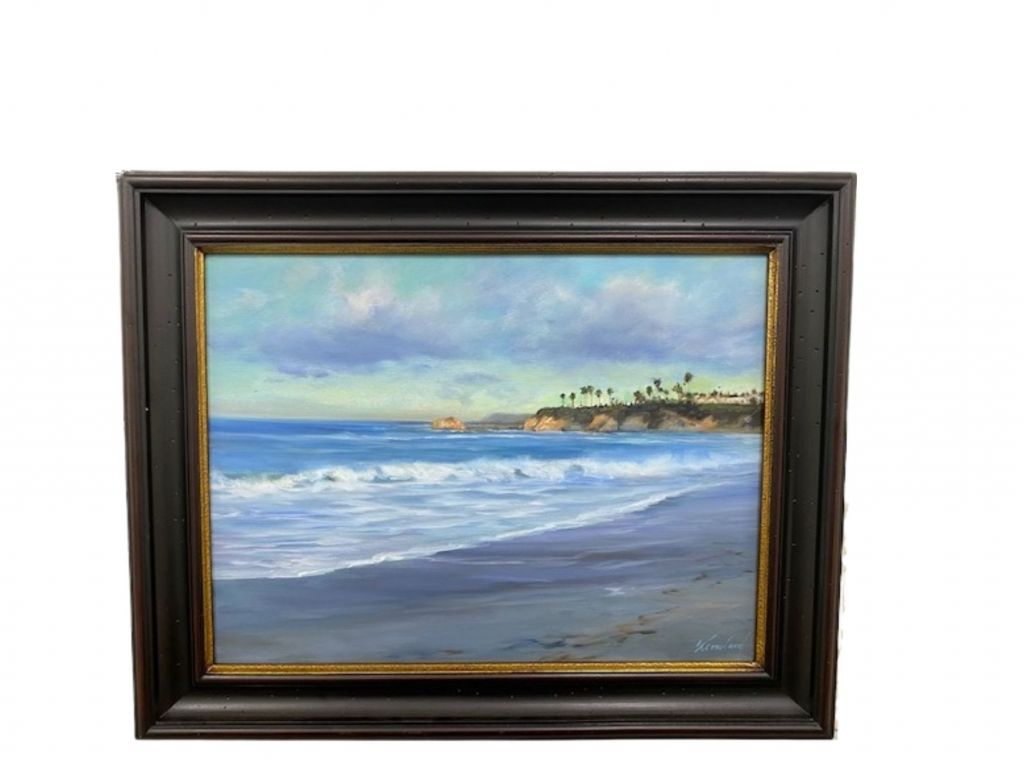 ''View of Treasure Island'' Original Oil Painting by...