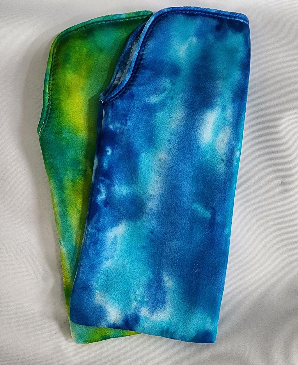 Hand-Painted Silk Sunglass Case Set #1