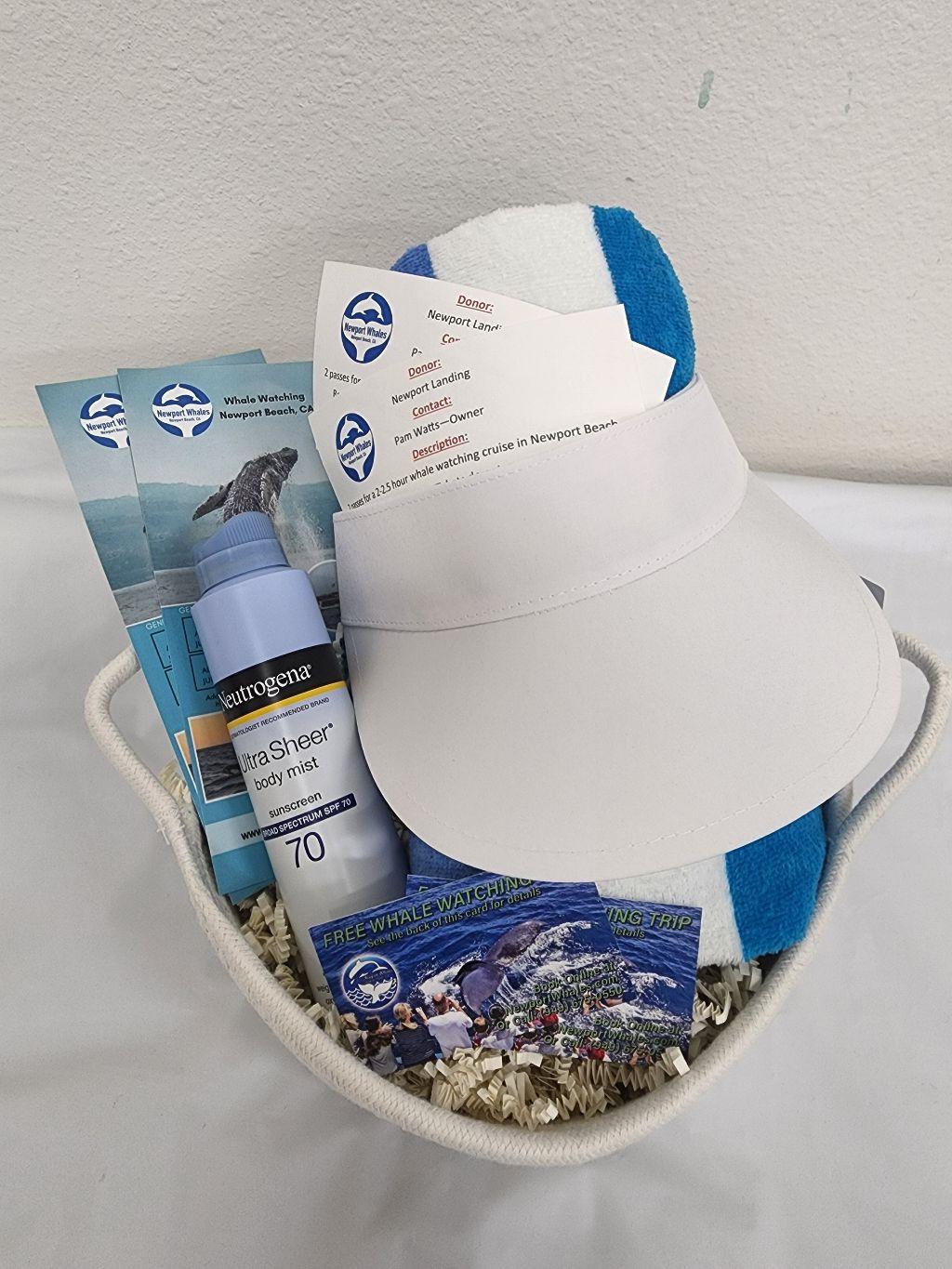 Whale Watching Basket