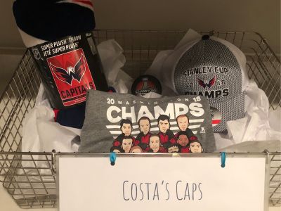 Washington Capitals Gear Basket