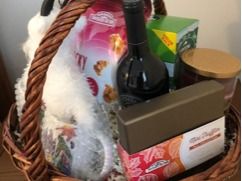 Mountain Themed Basket