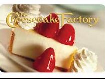 $50 Gift Card to Cheesecake Factory