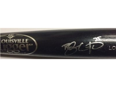 Autographed Brandon Crawford Bat