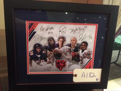 Chicago Bears Autographed Photo