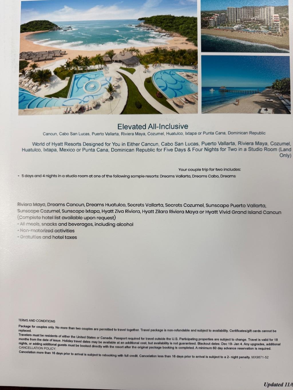 Elevated All Inclusive Mexico Trip