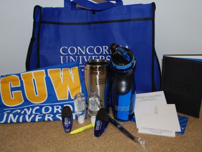 Concordia Swag Bag and $10 Arch Card