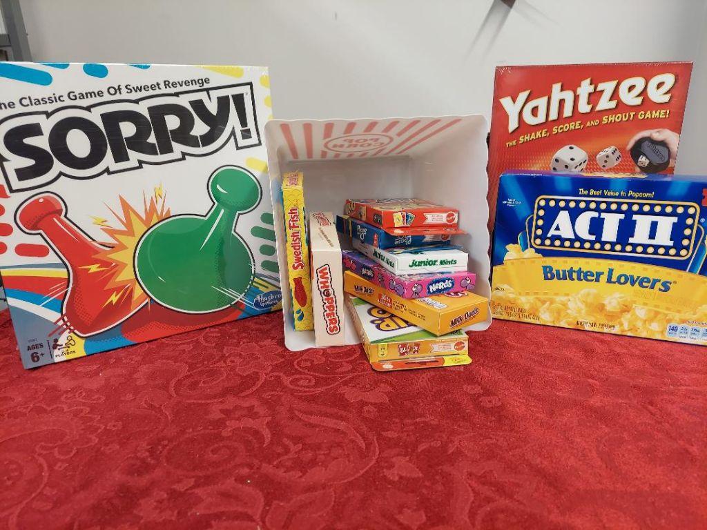 Christmas family GAME BASKET