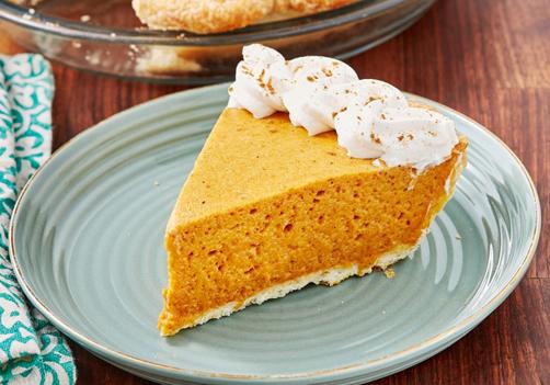 Homemade Pumpkin Chiffon Pie