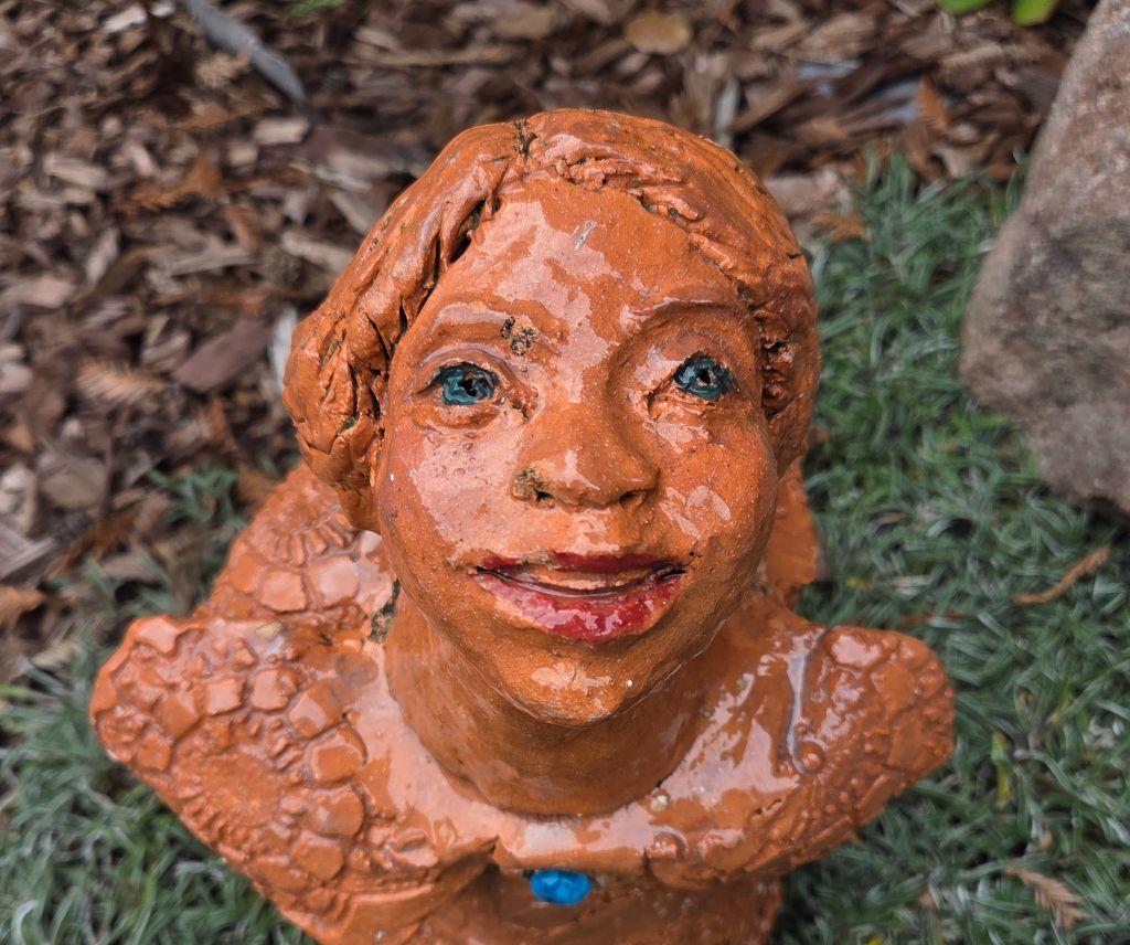 Garden Angel by Jane Vanderveer