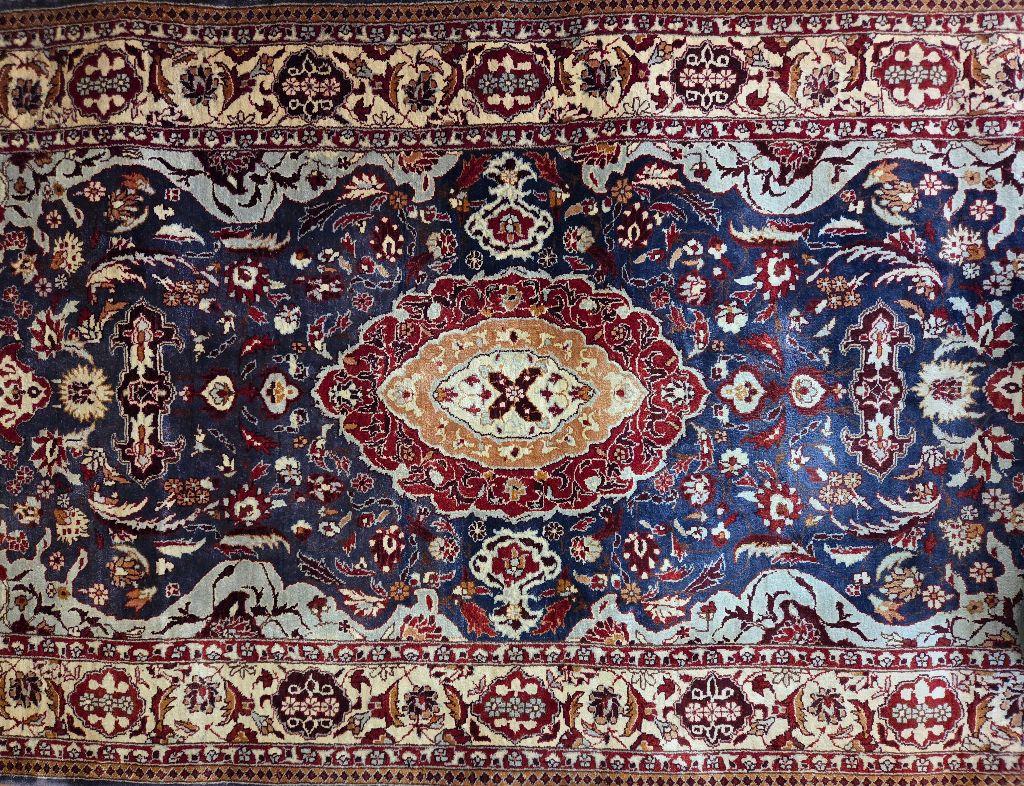 Vintage Silk Rug from China