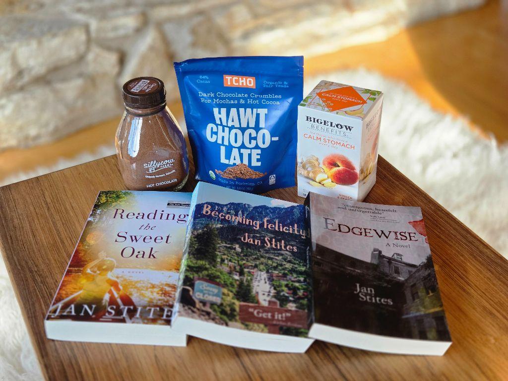 Three Novels (Plus Beverages!) by Author Jan Stites