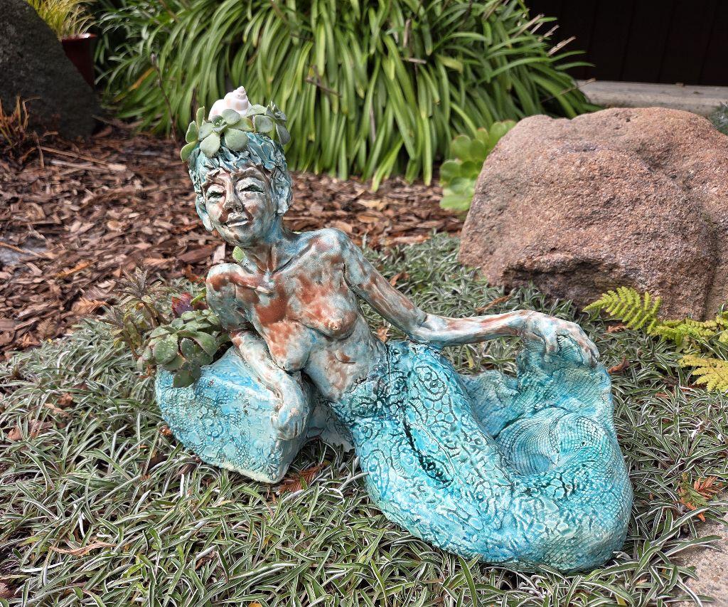 Lounging Mermaid by Jane Vanderveer