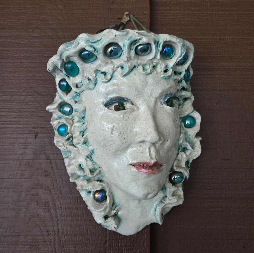 Face with Jewels by Jane Vanderveer