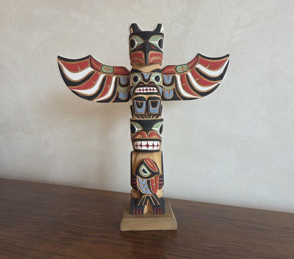 Thunderbird Totem Pole by Marlin Alphonse