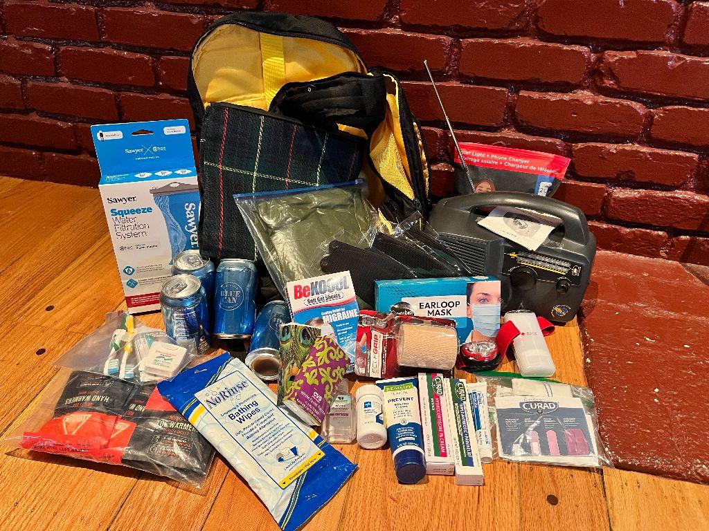 Personal Emergency and Safety Backpack