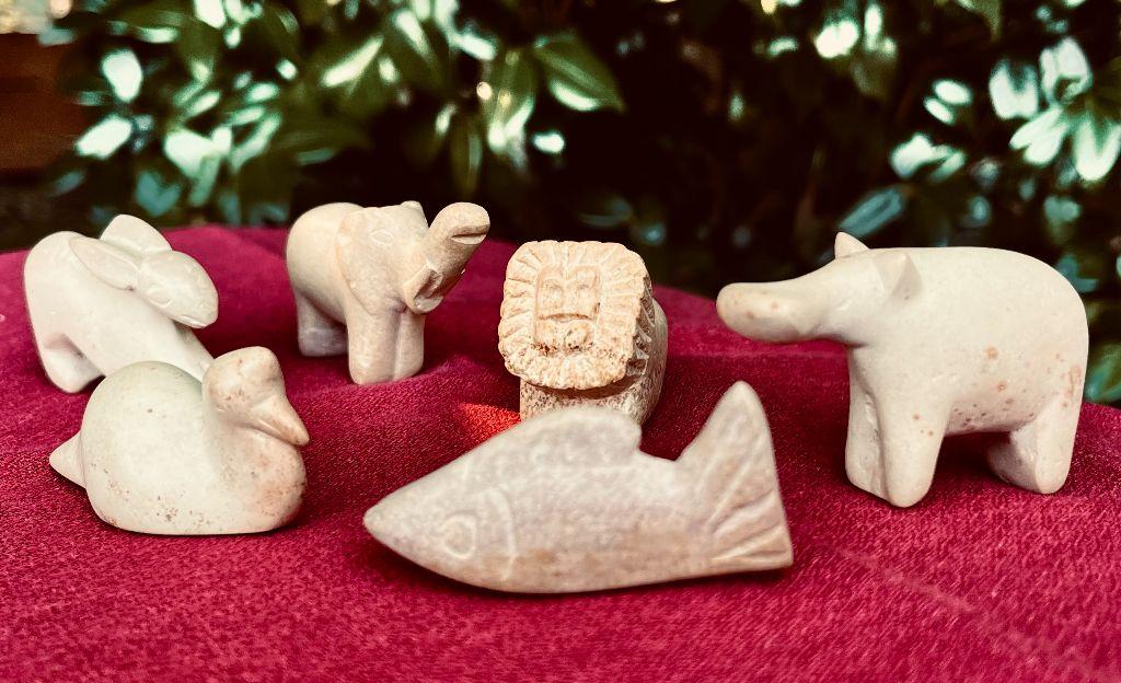 Miniature Soapstone Menagerie