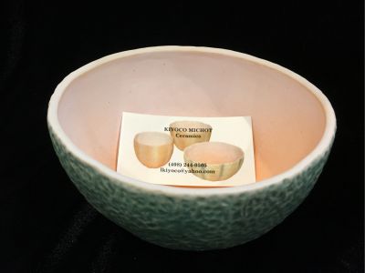 Porcelain Cantaloupe Bowl