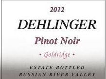 Dehlinger 2012 Goldridge Pinot Noir