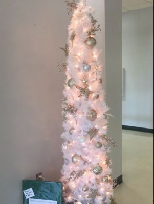 Sparkle and White Christmas Tree