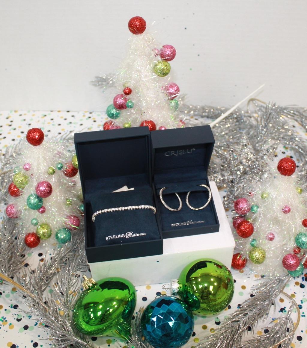 Look Like a Million Dollars- earrings and bracelet