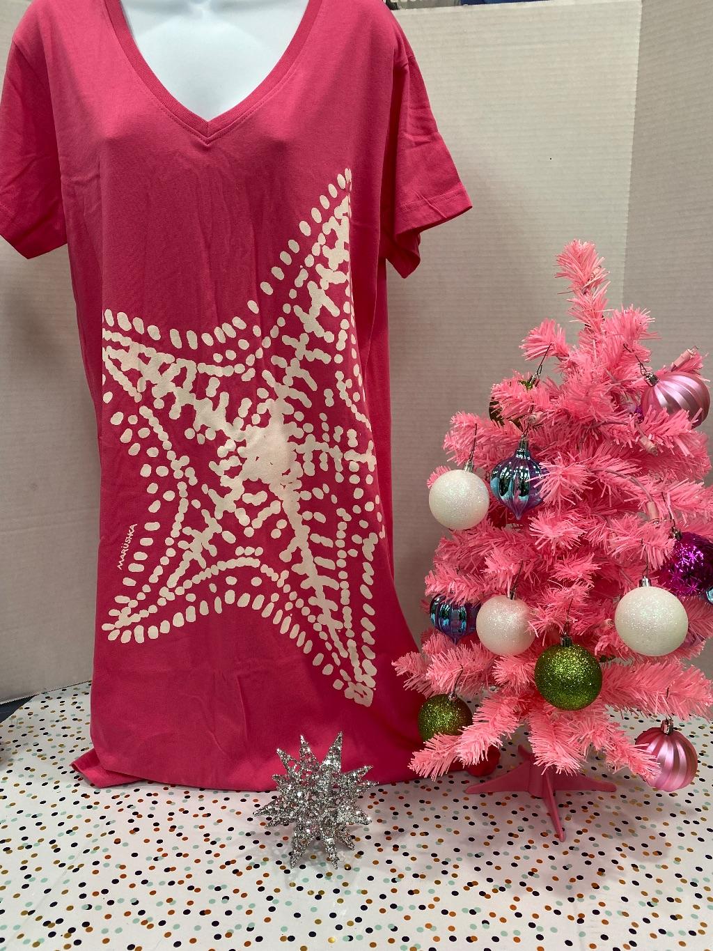 Pink Coastal Christmas