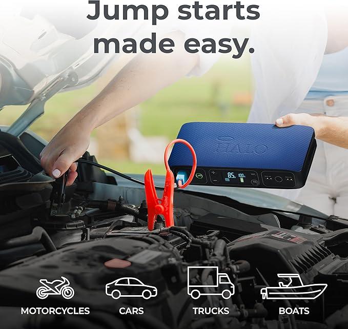 HALO BOLT AIR BATTTERY CHARGER PLUS