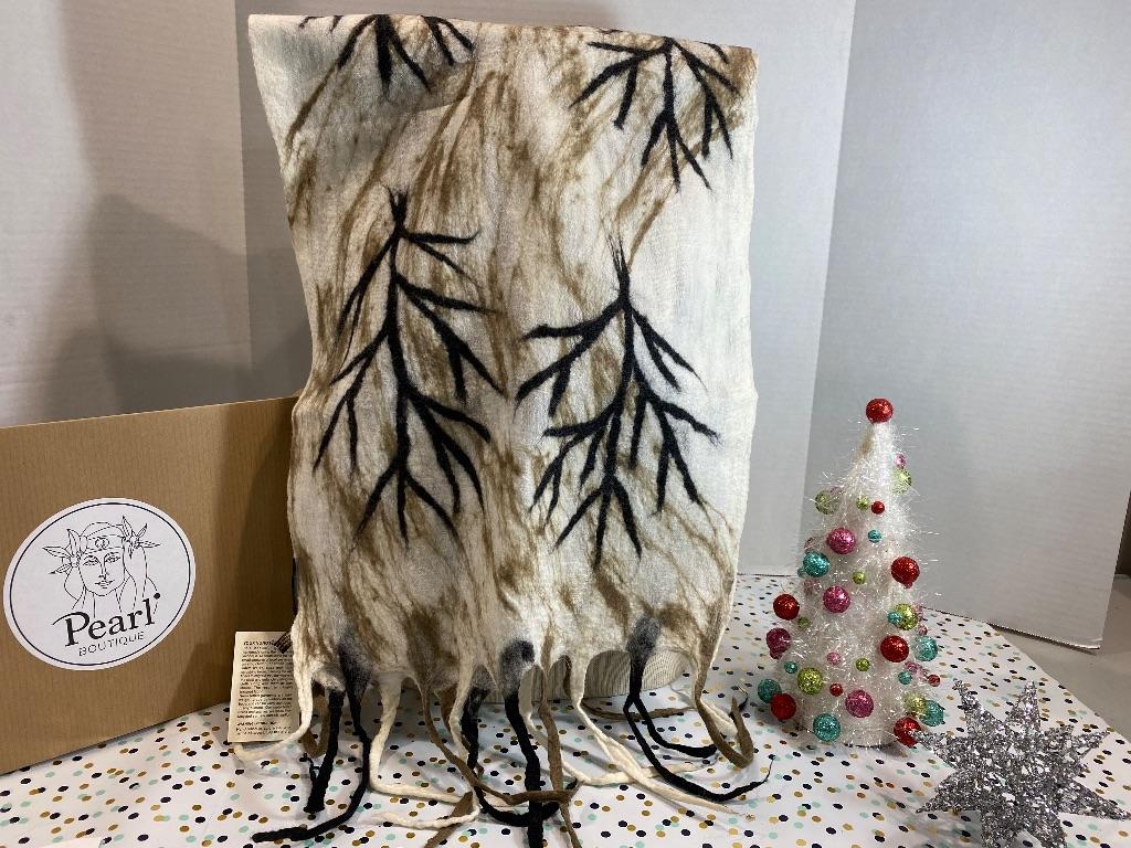 Hand-Made Scarf and $50 gift certificate from Pearl ...