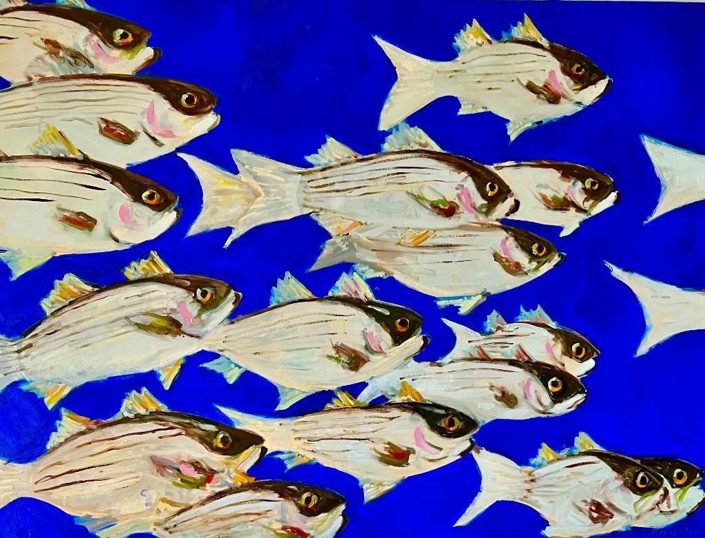 Rock On - Originl Painting Johanna Carrington