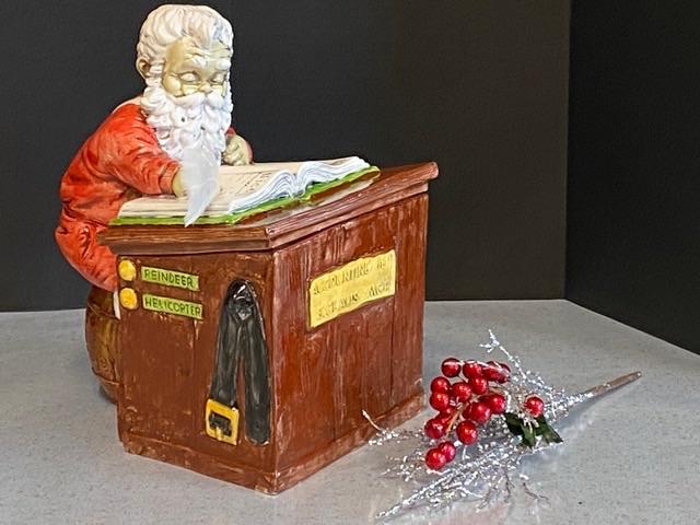 Santa Cookie Jar