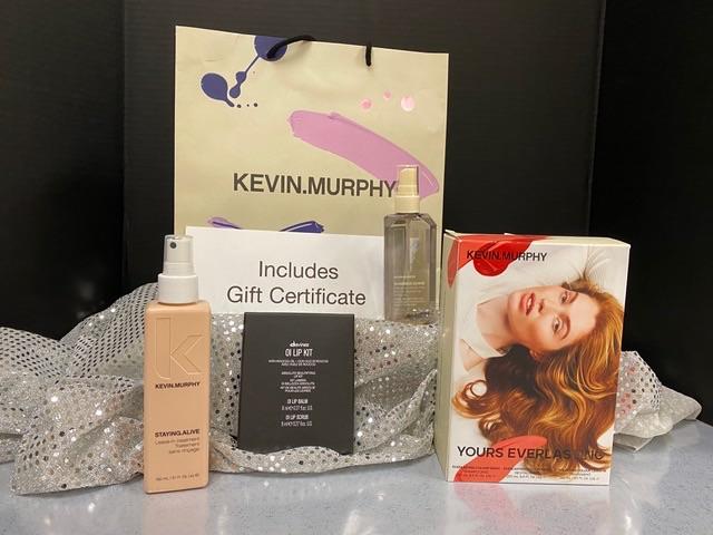 Looking Good $50 gift card to Sara Brown Salon and a gift bag of Kevin Murphy Products