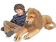 Giant Plush Stuffed Lion